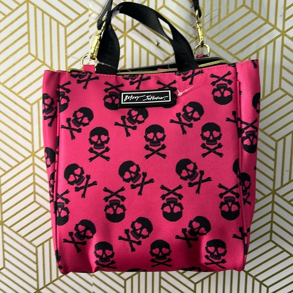 Betsey Johnson Handbags - Betsey Johnson skull lunch box new
